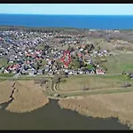 Ostsee-nest, Sonnige Am Achterwasser, 800m Zum * צמפין