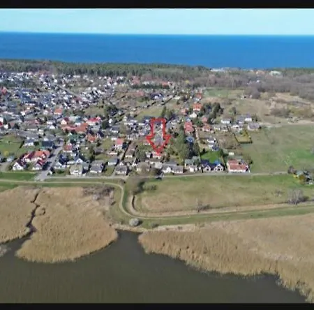 Ostsee-nest Am Wasser Kleines Ferienhaeuschen Am Achterwasser, 800m * Zempin