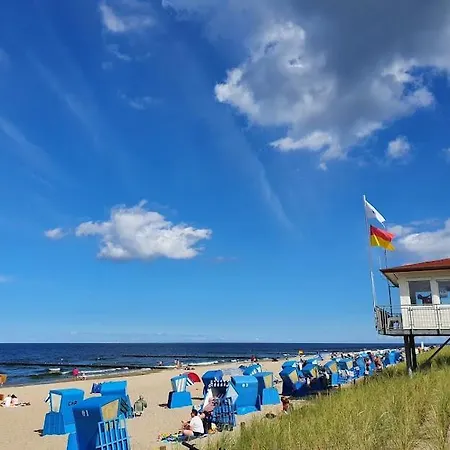 Ostsee-nest, Sonnige Am Achterwasser, 800m Zum צמפין