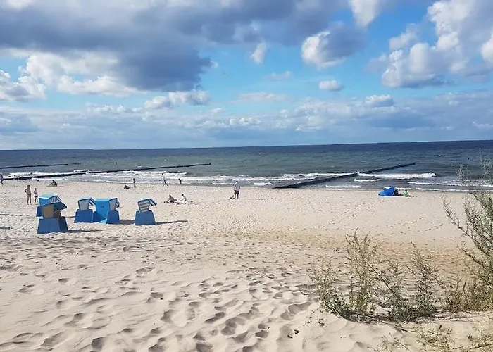 Ostsee-nest, Sonnige Am Achterwasser, 800m Zum * زيمبين